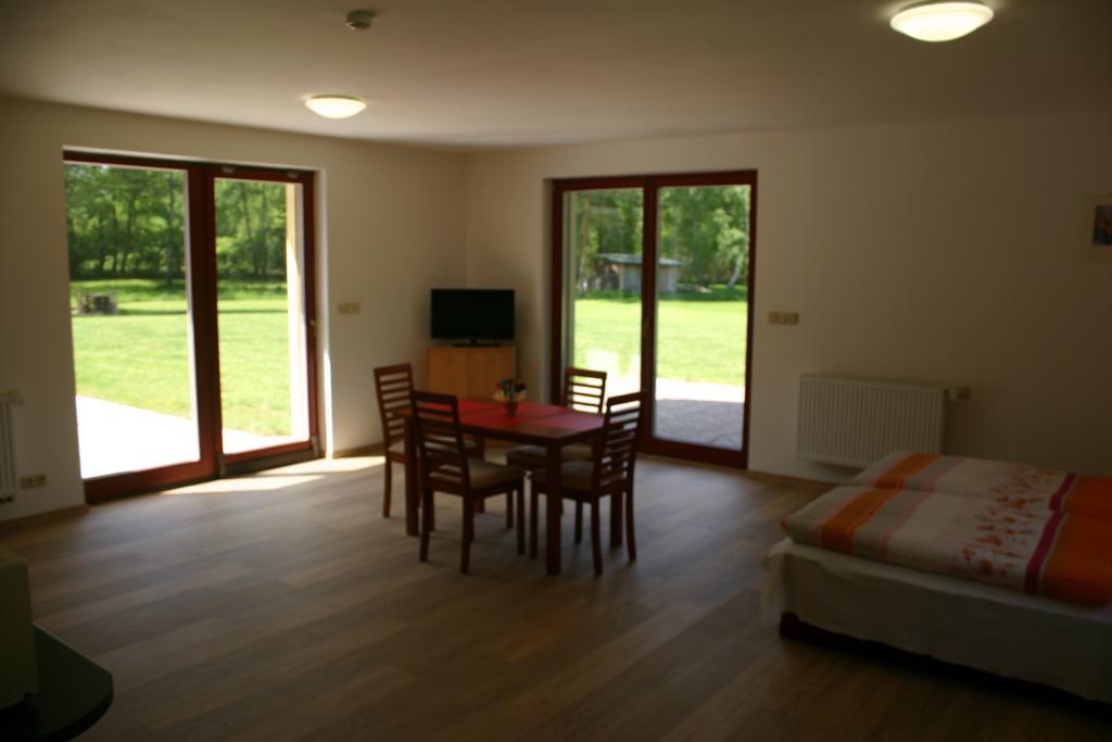Penzion U Blatce Hotell Nové Hrady Exteriör bild